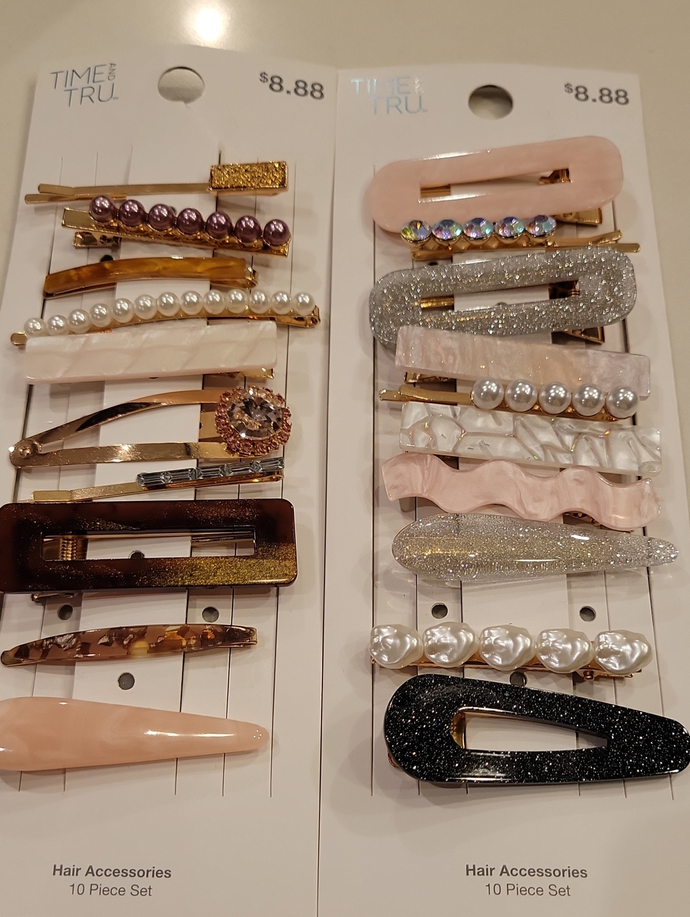 New Time & Tru Hair Accessories